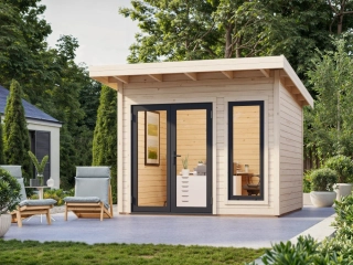 Zahradní domek Palmako AURELIA 8,4 m2 (hliníková okna a dveře)