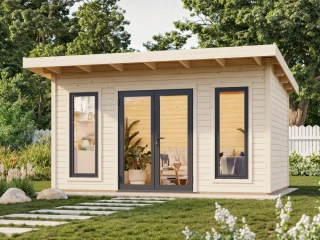 Zahradní domek Palmako AURELIA 12,7 m2 (hliníková okna a dveře)