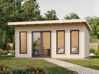 Zahradní domek Palmako AURELIA 15,2 m2 (hliníková okna a dveře)